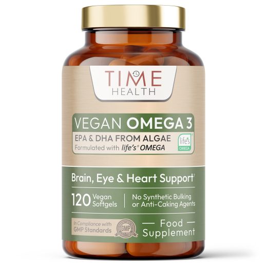 Time Health Vegan Omega 3, 120 capsules