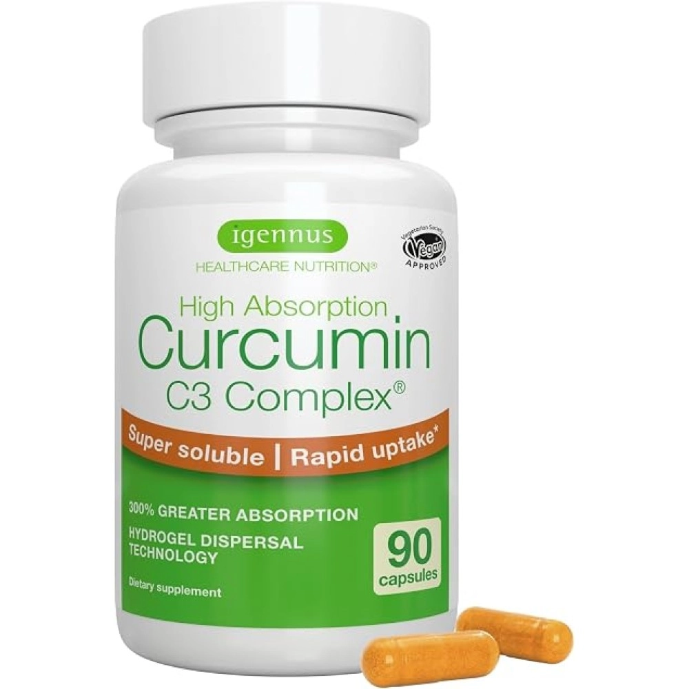 Igennus Healthcare Nutrition Curcumin C3 Complex Caps (30's)