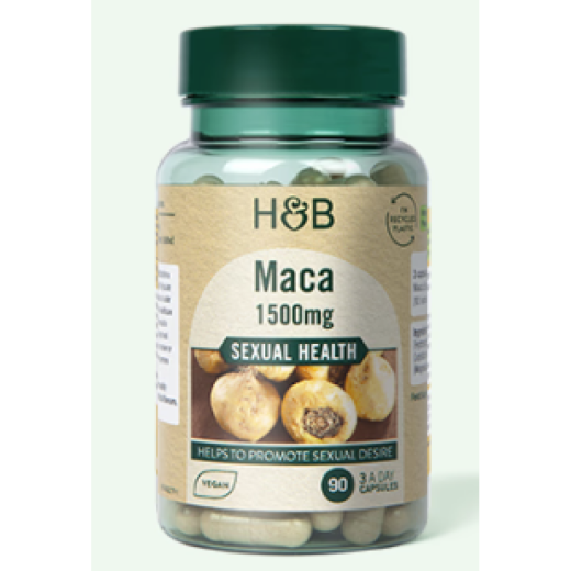 Holland & Barrett Maca 1500mg Caps 90's
