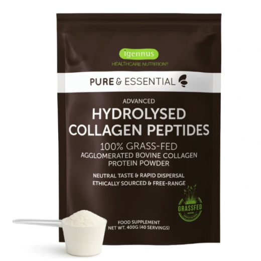 Igennus Healthcare Nutrition Hydrolysed Collagen Peptides Powder (400g)