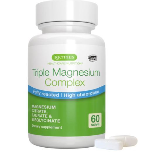 Igennus Healthcare Nutrition Triple Magnesium Complex Tabs (60's)