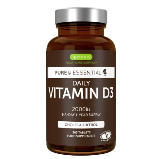 Igennus Healthcare Nutrition Vitamin D3 2000iu Tabs (365's)