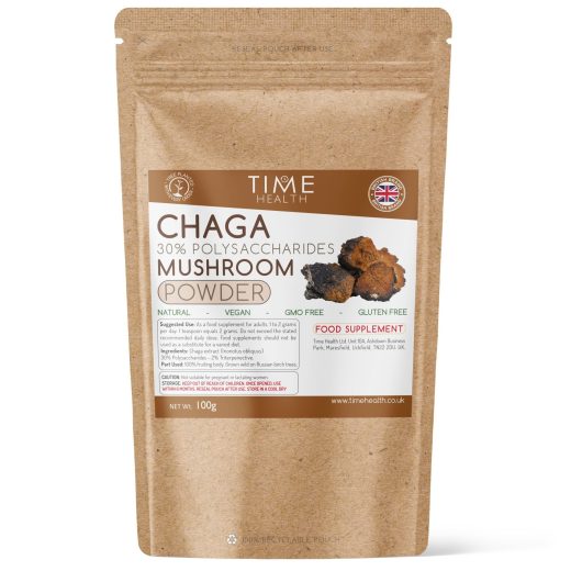 Time Health Chaga Mushroom Powder (100g)