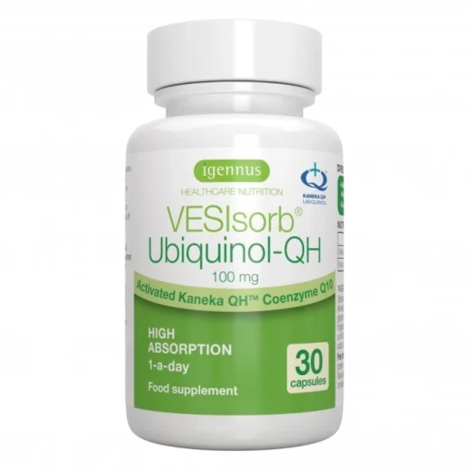 Igennus Healthcare Nutrition Ubiquinol-QH Coenzyme Q10 Soft gels (60's)